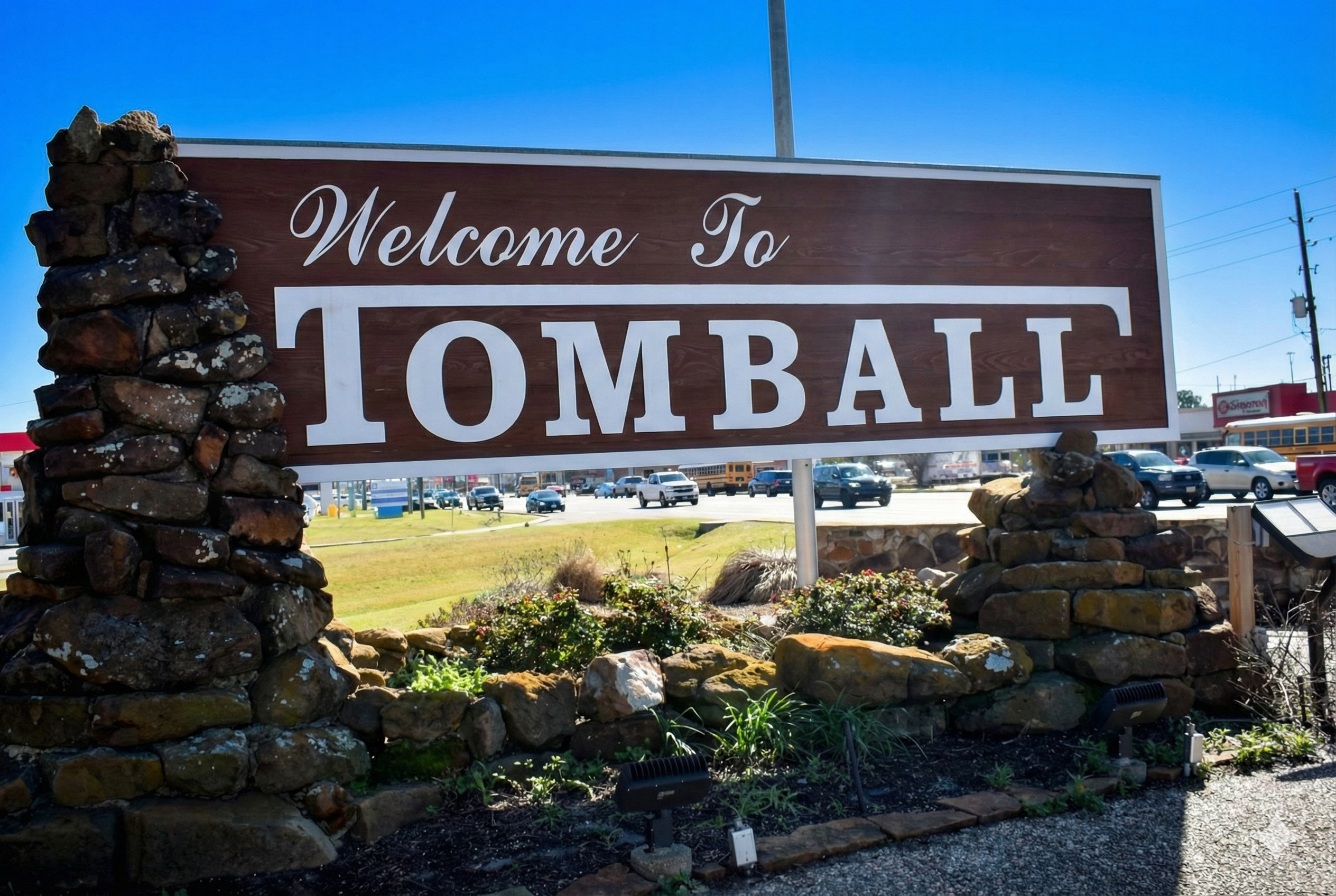 Tomball Texas Welcome Signage